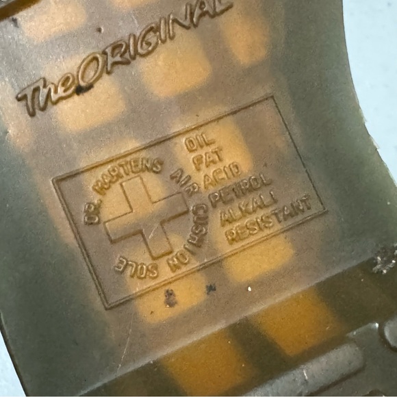 Dr. Martens 1460 Black Lace Up Softy Leather Combat Boot 8 - Picture 13 of 16